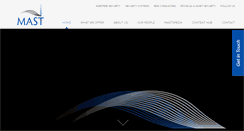 Desktop Screenshot of mast-security.com